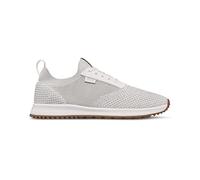 TRUE Linkswear All Day Knit II Men's Golf Shoe, Breathable, Lightweight - Comfort On and Off The Golf Course, Bone White, 13