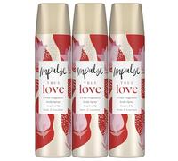 True Love Body Spray Set - Indulge in Luxurious Rose & Coconut Fragrance, 75ml Each, Pack of 3 for Long-Lasting Freshness, Romance, and a Captivating Scent Experience