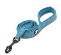 TRUE LOVE Dog Leash Puppy Walking Lead Pet Chain Padded Reflective Night Safe Rope Length 110cm TLL2111(Blue,L)