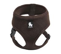 TRUE LOVE Dog Soft Breathable Comfortable Lightweight Mesh Harness, Puppy Walking Harness Pet Vest TLH1911 (L, Brown)