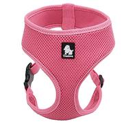 TRUE LOVE Dog Soft Breathable Comfortable Lightweight Mesh Harness, Puppy Walking Harness Pet Vest TLH1911 (S, Pink)