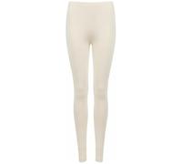 TRUE LOVE FASHION Womens Plain Stretchy Viscose Leggings Ladies Viscose Soft Elasticated Waist Leggings Ladies Full Length Legging for Gym and Casualwear Sizes UK 8-26 Cream