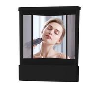 True Mirror - Real Image Non-reverse Mirror - True Mirror Non Reversing See The Real You - Left Right Non Reverse Mirror - Non Reversing Mirror For Real Image For Modeling, Makeup, Haircuts And Beauty