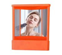 True Mirror Real Image Non Reversing Mirror, Left Right Non Reverse Mirrors, Non-Reversing Mirrors For Real Image For Modeling, Makeup, Haircuts And Beauty