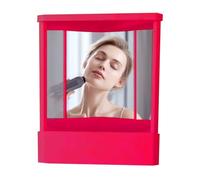 True Mirror Real Image Non Reversing Mirror, Left Right Non Reverse Mirrors, Non-Reversing Mirrors For Real Image For Modeling, Makeup, Haircuts And Beauty