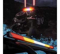 TRUE MODS 28" LED Chase Light Bar for UTV Polaris RZR Can-Am Maverick X3 | 28 Inch Chase Light, White Sequential Scanner, Red Tail Brake Amber Turn Signal, IP67 Waterproof, for ATV SXS Truck Off-Road