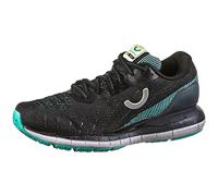 True Motion U-TECH Aion Next Gen Women Running Shoes - Superior Comfort, Performance & Sustainability - Black, Black/Pool Green/Ebony, 5.5 UK