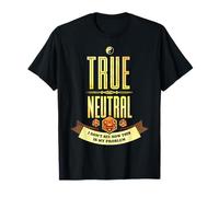 True Neutral D20 Dice RPG Alignment T-Shirt
