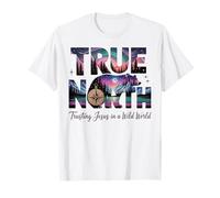 True North Trusting Jesus in a Wild World Bear Summer Camp T-Shirt