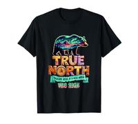 True-North Trusting Jesus In A Wild World Vbs Bear Nature T-Shirt