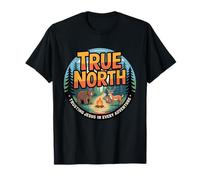 True-North Trusting Jesus in Every Adventure Nature Lovers T-Shirt