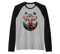 True North VBS 2026 Trusting Jesus Christian Camp Raglan Baseball Tee