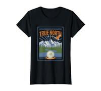 True-North VBS Adventure Wilderness Exploration Outdoor Value Graphic T-Shirt, Women, Black, S