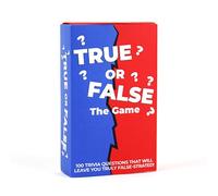 Gift Republic True Or False Trivia 100 Questions Card Game, Multicoloured, GR490115