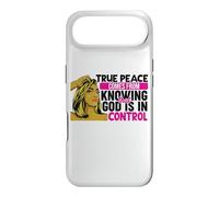 True peace comes from knowing that God is in control woman Case for iPhone Air