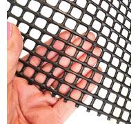 True Products 50% Heavy Duty Extruded Windbreak - 10mm Square Mesh Plastic Fence - 1M X 25M