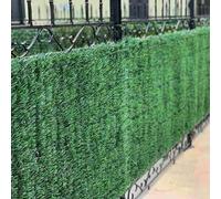 Artificial Conifer Hedge Plastic Privacy Screening Garden Fence 1.5m High x 3m Long (4ft 11" x 9ft 10")
