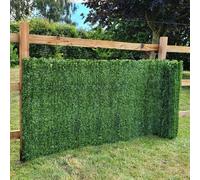 Artificial Conifer Hedge Plastic Privacy Screening Garden Fence 1.5m High x 3m Long (4ft 11" x 9ft 10")