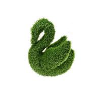 True Products Artificial Grass Topiary Swan Indoor/outdoor Garden Lawn Event Office Wedding Décor
