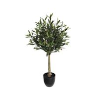 True Products Artificial Olive Tree In/Outdoor UV Protected 90cm Tall Décor Home Office Events