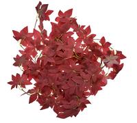 True Products Artificial Red Maple Garland 170cm
