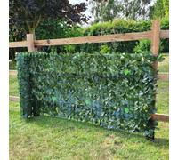 Artificial Two Colour Ivy Screening - Green / 150cm