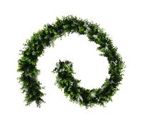 True Products Artificial White Flowering Eucalyptus Garland 150Cm