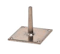 True Products Christmas Tree Pallet Tapered Display Pin Metal - 100mm Square