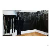 True Products Halloween Black Backdrop Party Drape Photography 2m x 10m Black Material Screen
