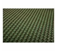 True Products Poly Rattan Weave Artificial Screening Fencing Balcony - 1M X 1M - Green