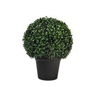 True Products Premium Artificial Boxwood Potted Topiary Ball 30Cm