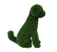 Premium Topiary Dog Garden Decoration Artificial Cedar Leaf Large 60cm (2ft) Tall Indoor/Outdoor Décor Lawn Art Home Office Events Wedding