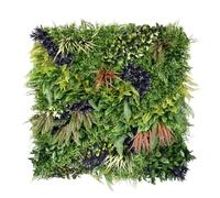 True Products Premium Artificial Green Living Wall CHARM C Hedge Plant Panel Indoor or Outdoor UV Stable 100x100cm