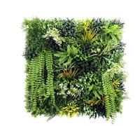 True Products Premium Artificial Plants Living Wall Panel Amazon Hedge Indoor or Outdoor UV Stable 1m x 1m Home, Office, Cafe, Shop, Salon, Wedding