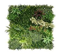 True Products Premium Artificial Green Plant Living Wall Panel 1M X 1M - Gala A