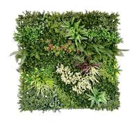 True Products Premium Artificial Green Plant Living Wall Panel 1M X 1M - Gala B