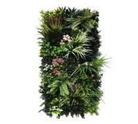 True Products Premium Artificial Green Plant Living Wall Panel 1M X 50Cm - Florence C