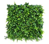 True Products Premium Artificial Green Living Wall Green Fern Plant Panel Indoor or Outdoor UV Stable 50 x 50cm