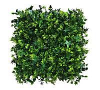True Products Premium Artificial Ivy Green Living Wall Plant Panel Indoor or Outdoor FR UV Stable 50 x 50cm Home, Office, Cafe, Shop, Salon, Wedding