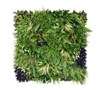 True Products Premium Artificial Living Wall Green Plant Panel 1M X 1M - Charm B