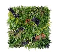 True Products Premium Artificial Green Living Wall CHARM C Hedge Plant Panel Indoor or Outdoor UV Stable 100x100cm