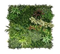 True Products Premium Artificial Plants Green Wall Panel 1m x 1m - Gala A