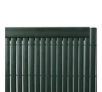 True Products Stabilising Edge Finishing Strips For Pvc Slat Bamboo Screening 4 X 1M Pack - Green