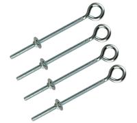 True Products Straining Eye Bolt 150mm Zinc Plated - Pack of 4