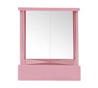 True Reflection Mirror - A non-reversing table mirror for desks and vanities; a face mirror showing a real, non-reversed image for beauty routines.