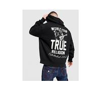True Religion Badge Hoodie - Black - Mens L