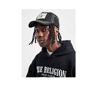 True Religion Big T Trucker Cap - Black One Size