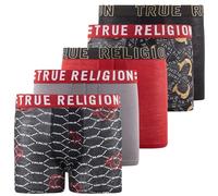 True Religion Boys Underwear 5 Pack Boxer Briefs for Boys 6-18 Durable Stretch Breathable Moisture Wicking