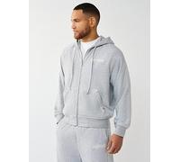 TRUE RELIGION Buddha Back Graphic Hoodie, Grey, Size L, Men Grey