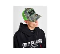 True Religion Buddha Trucker Cap - Green One Size